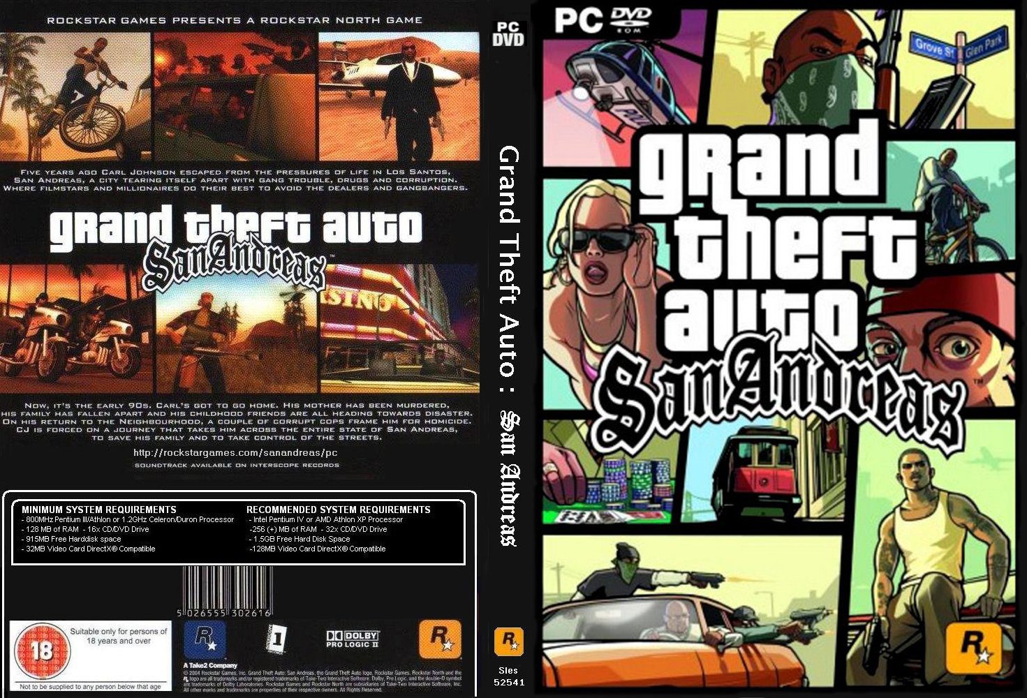 RUMOR: Grand Thef Auto San Andreas sería relanzado para la PS3