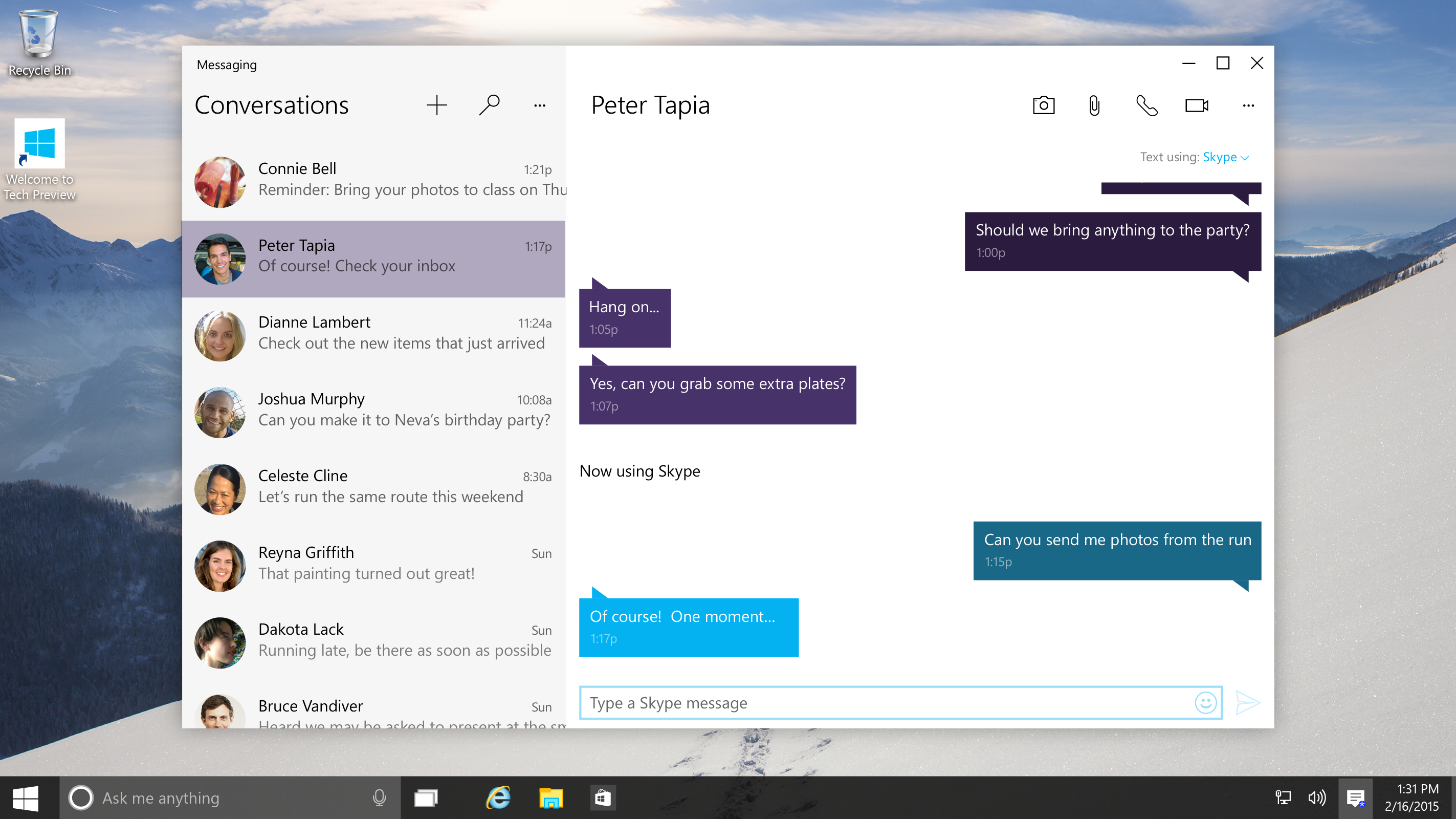 Microsoft está próximo de estrenar su nuevo servicio de Mensajería
