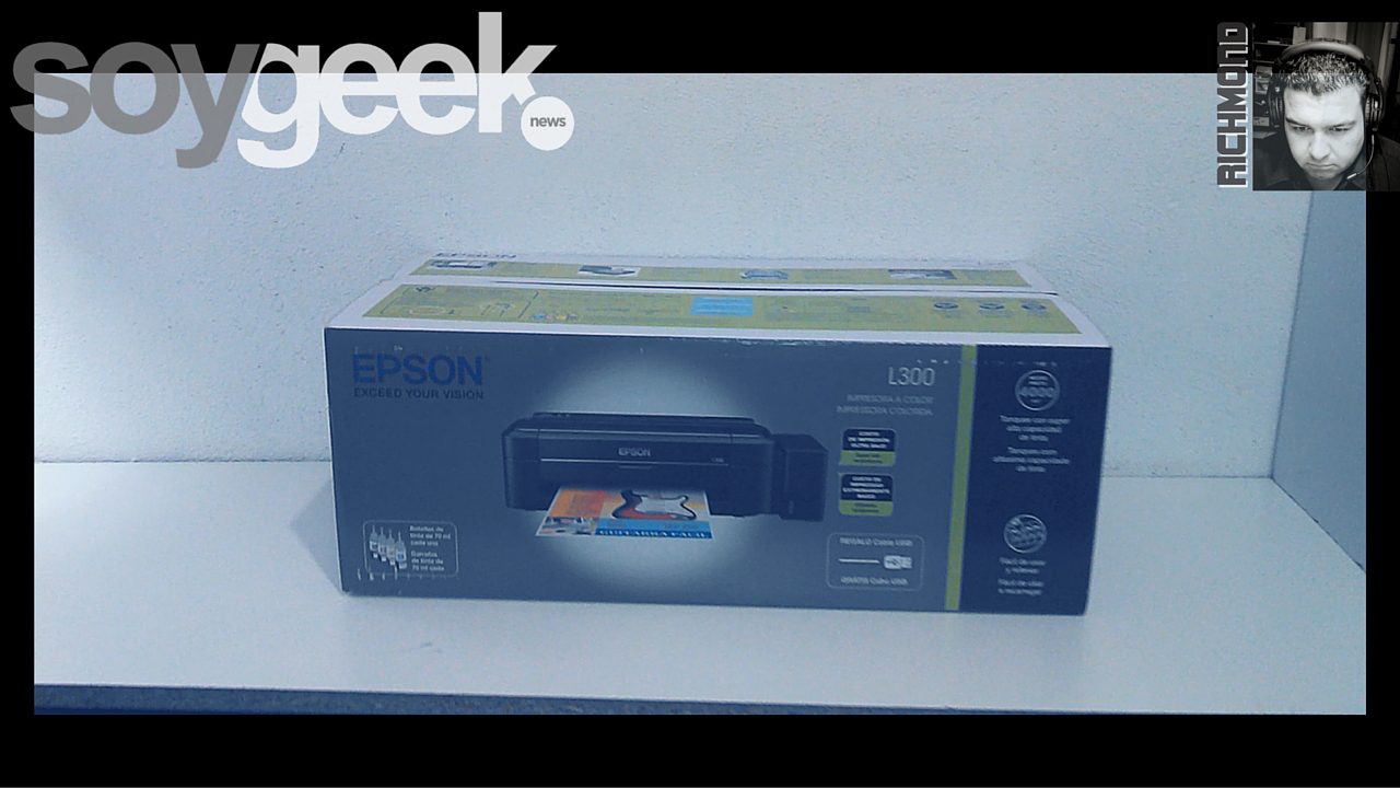 Unboxing: Impresora Epson L300 de inyección de tinta continua