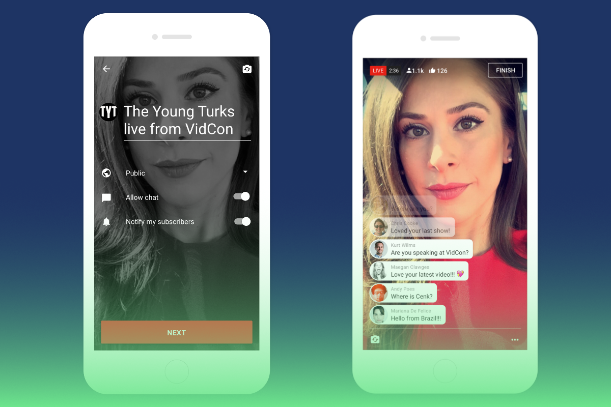 YouTube permitirá transmitir en vivo desde el móvil