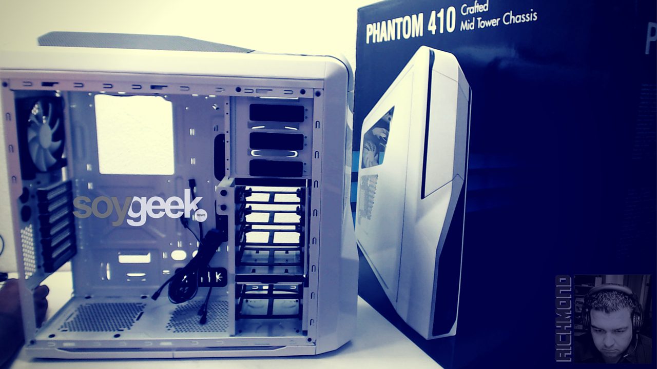 Gabinete Phantom 410 NZXT | Armemos una PC gamer parte 1