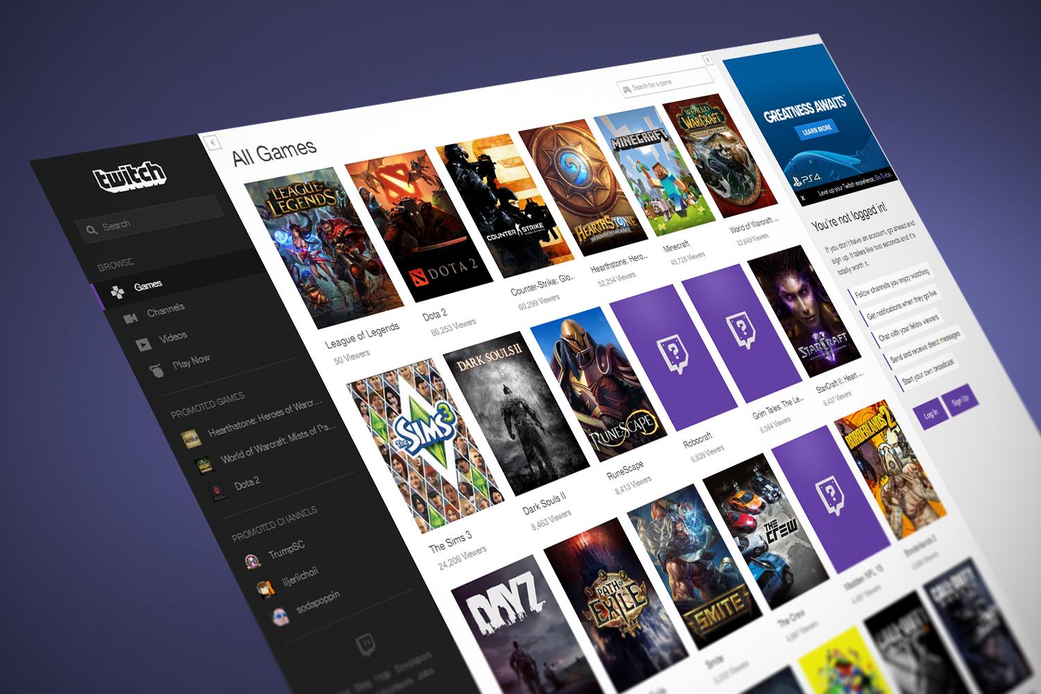 Twitch presenta su aplicación oficial para la PlayStation Vita