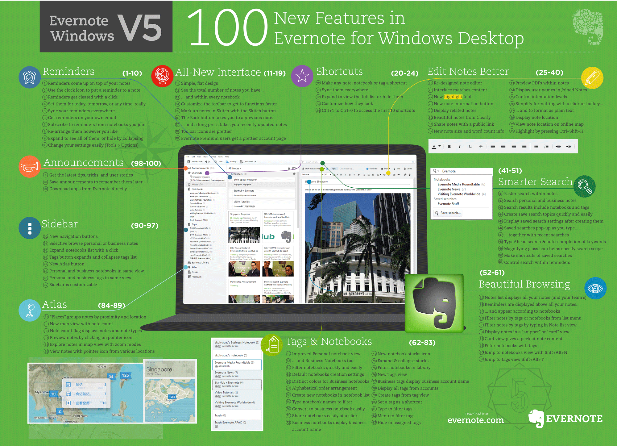 Evernote presentará nueva aplicación para Windows 10
