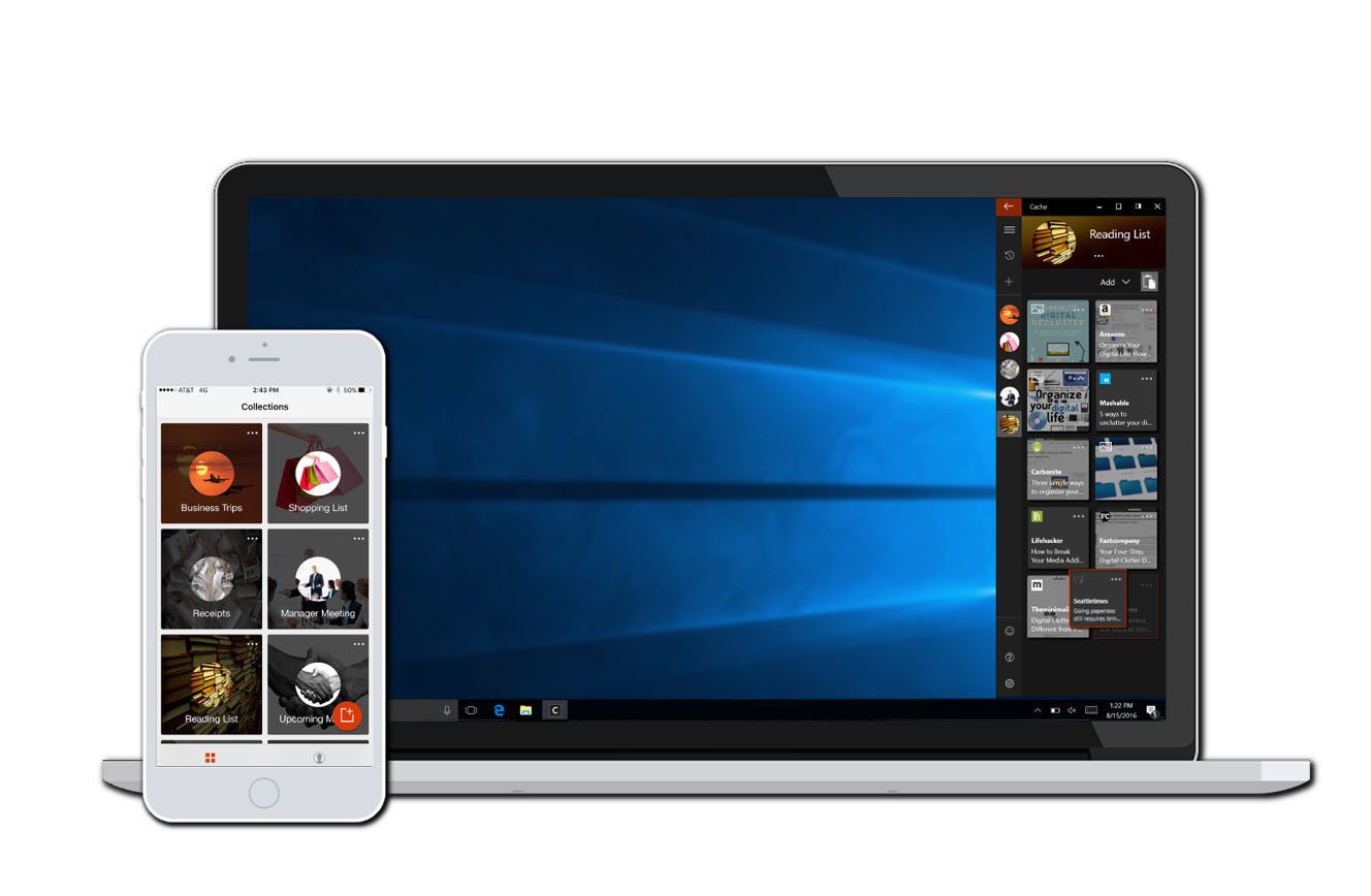 Microsoft Garage presenta de manera formal Caché.