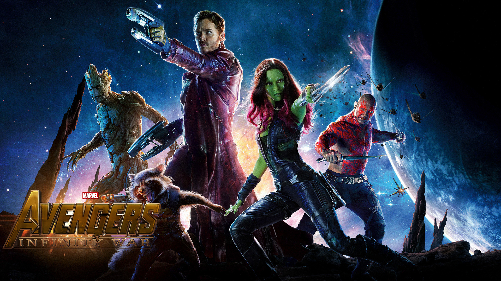 Avengers: Infinity Wars tendrá a los Guardianes de la Galaxia en escena