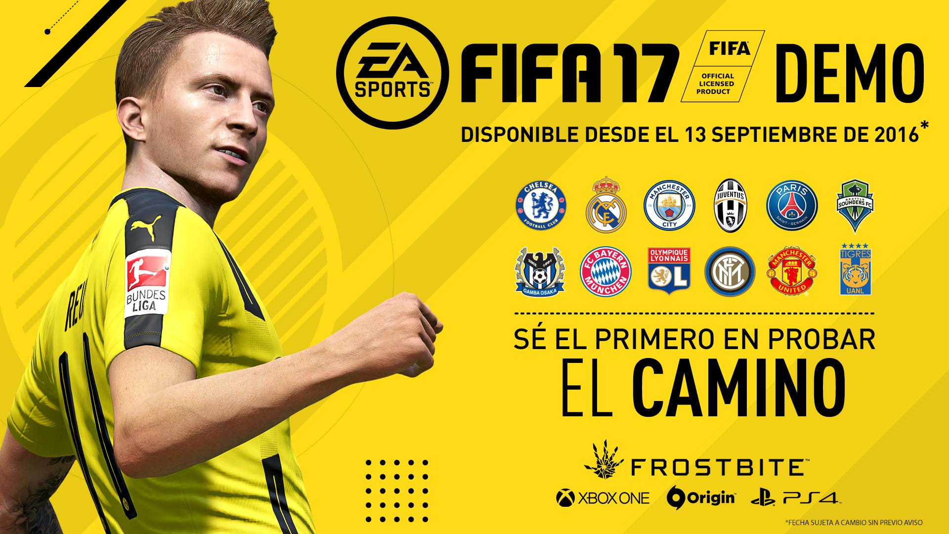 Ya está disponible el demo de FIFA17