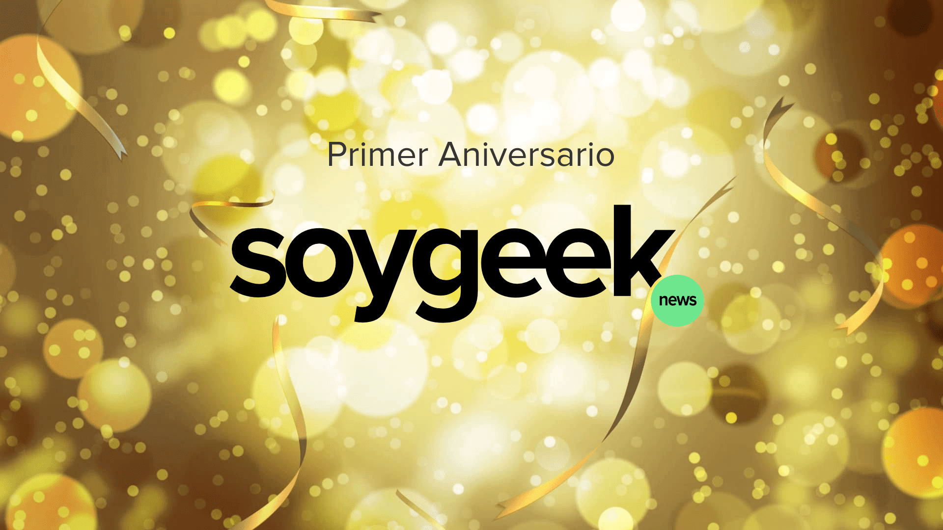 Primer aniversario de SoyGeek News, palabras de el Richmond