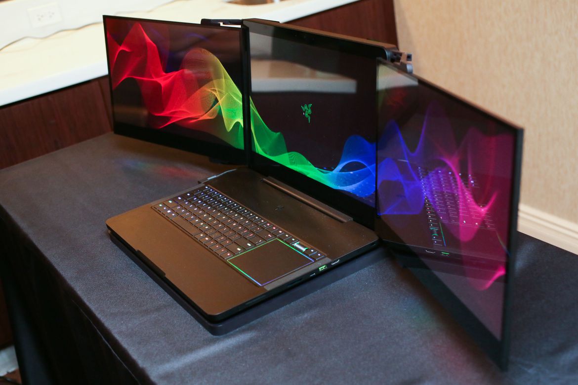 Roban laptop de Razer presentada en el #CES2017