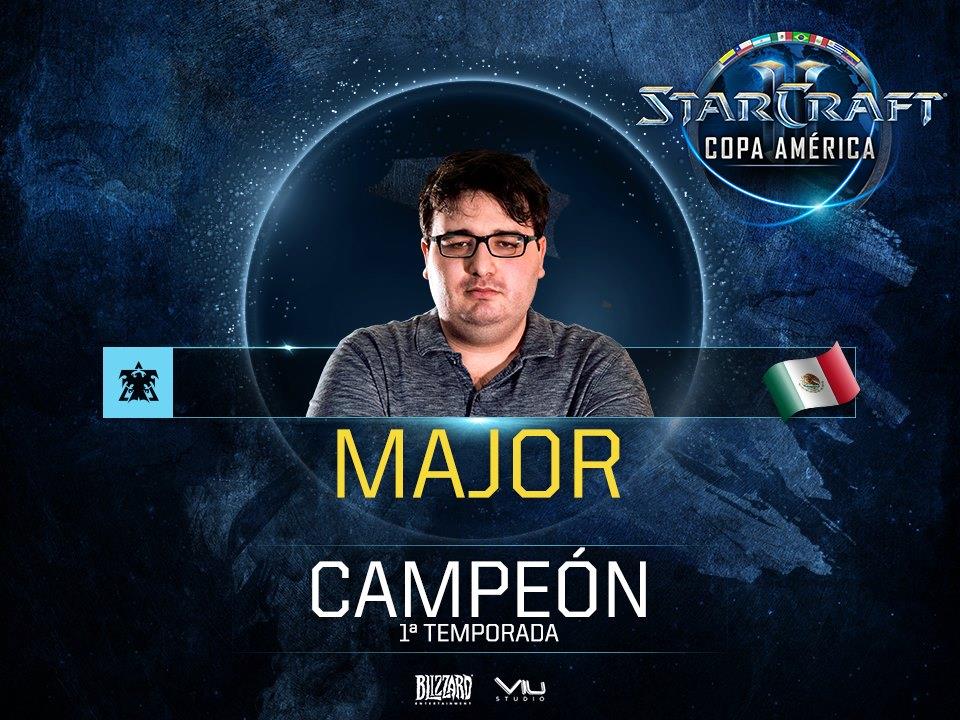 MajOr es el campeón de #SC2CopaAmerica en su 1er temporada