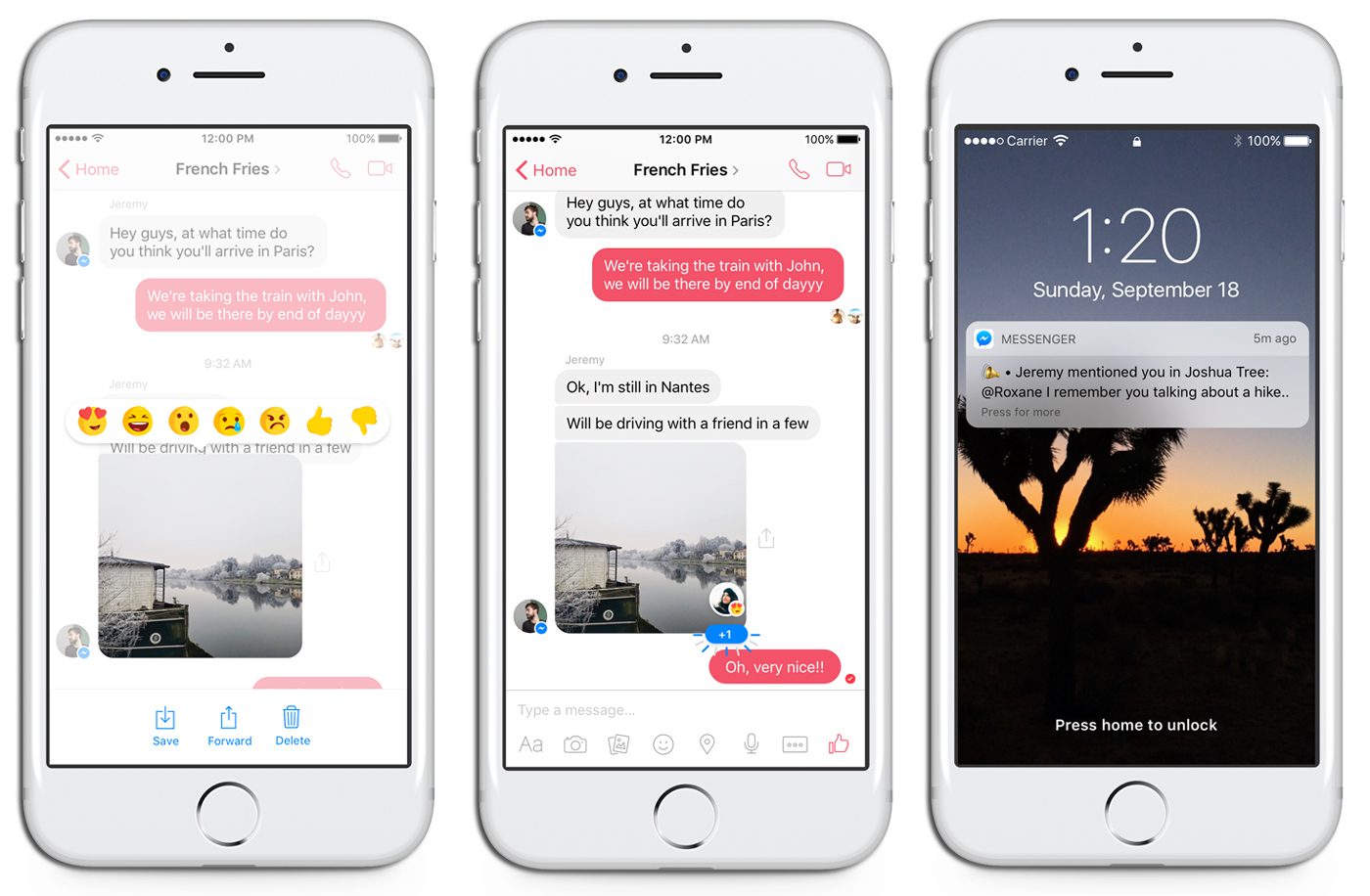 Messenger de Facebook incorpora nuevas características