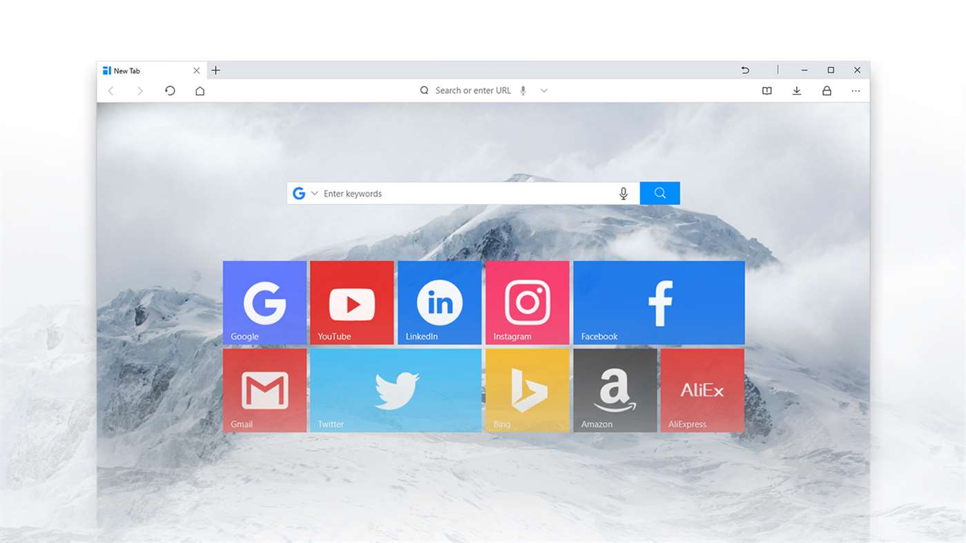 UC, nuevo navegador para Windows 10