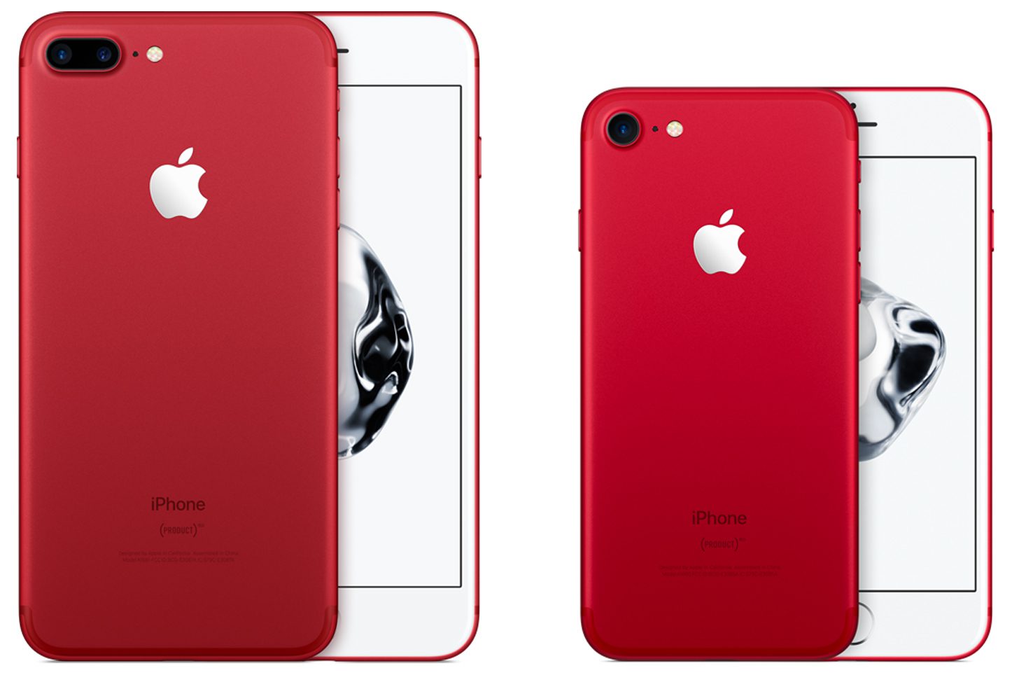 Apple lanza edición limitada del iPhone 7 y 7 Plus en color rojo