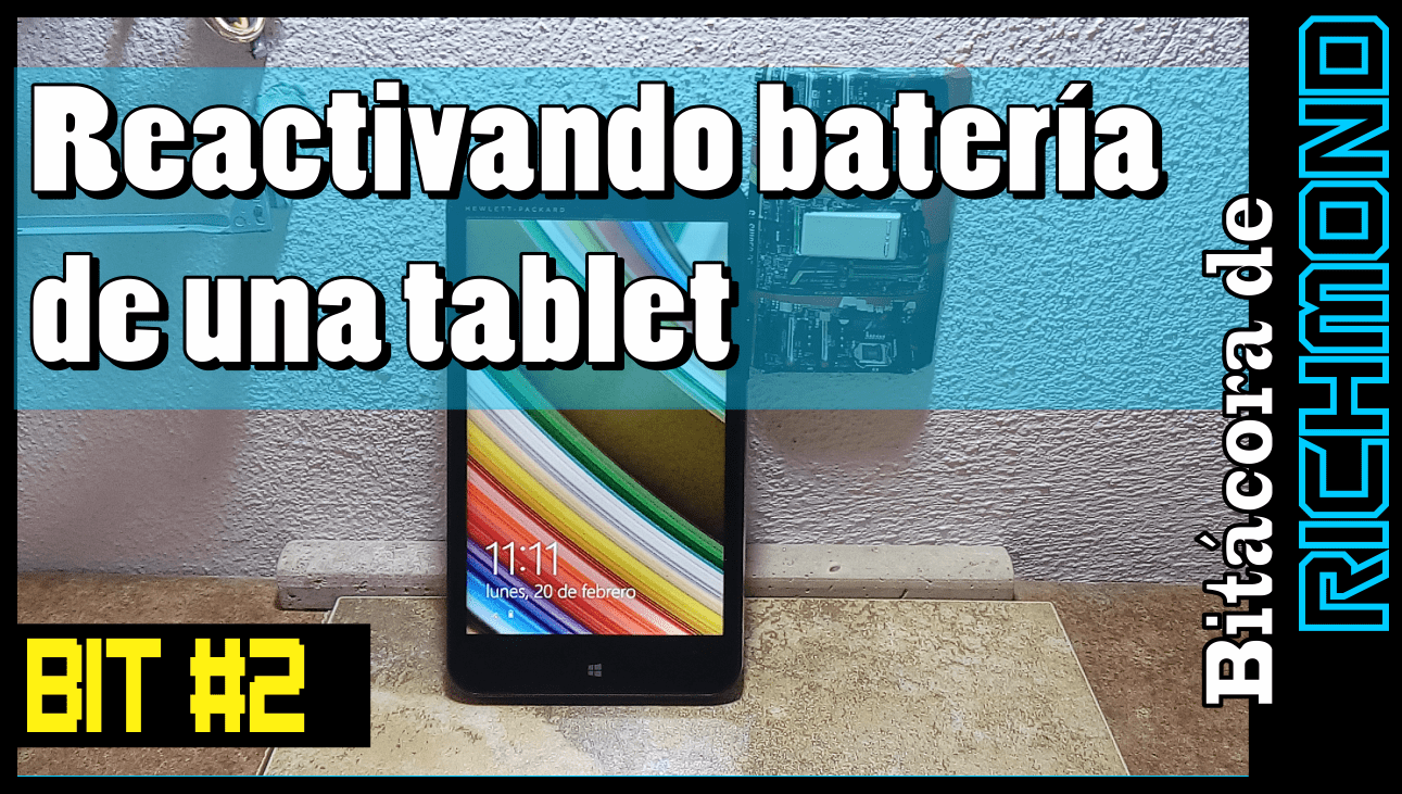 Cómo reactivar batería de una tablet o smartphone