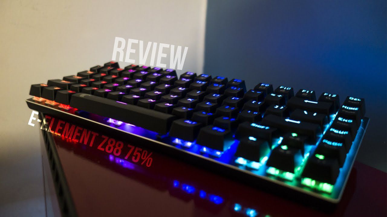 E-element Z88 un teclado mecánico pequeño en tamaño y precio