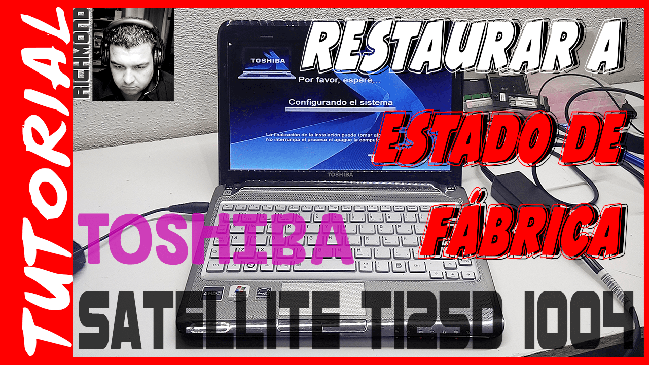 Haciendo recovery a una laptop Toshiba Satellite T125D-SP1004M
