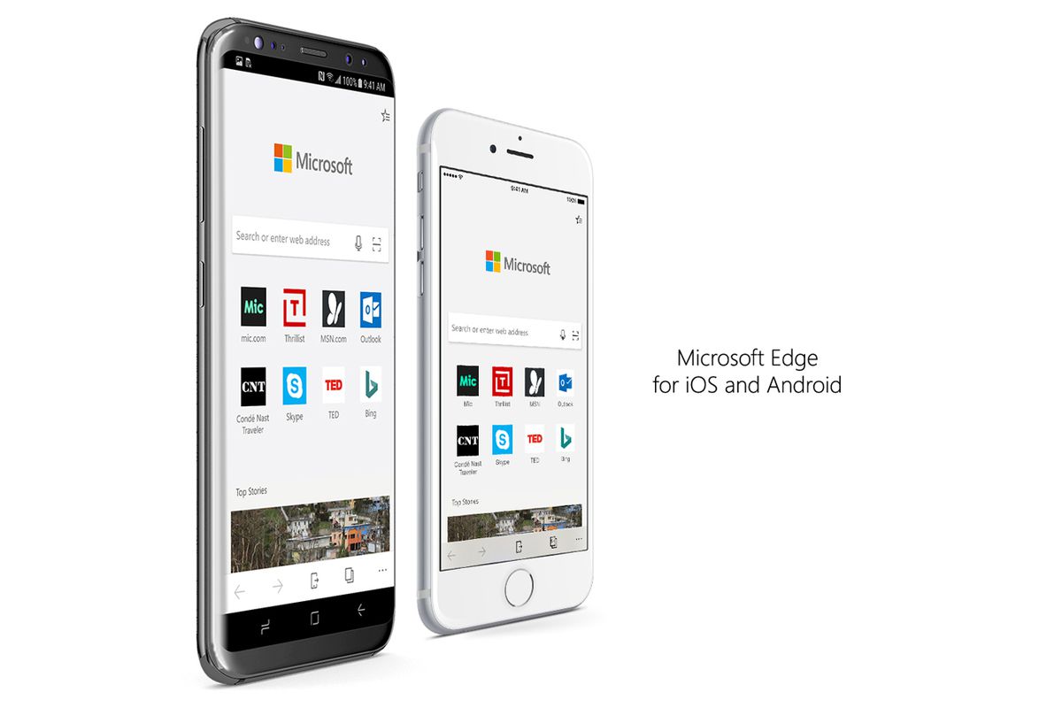 Microsoft Edge ya está disponible para iOS y Android