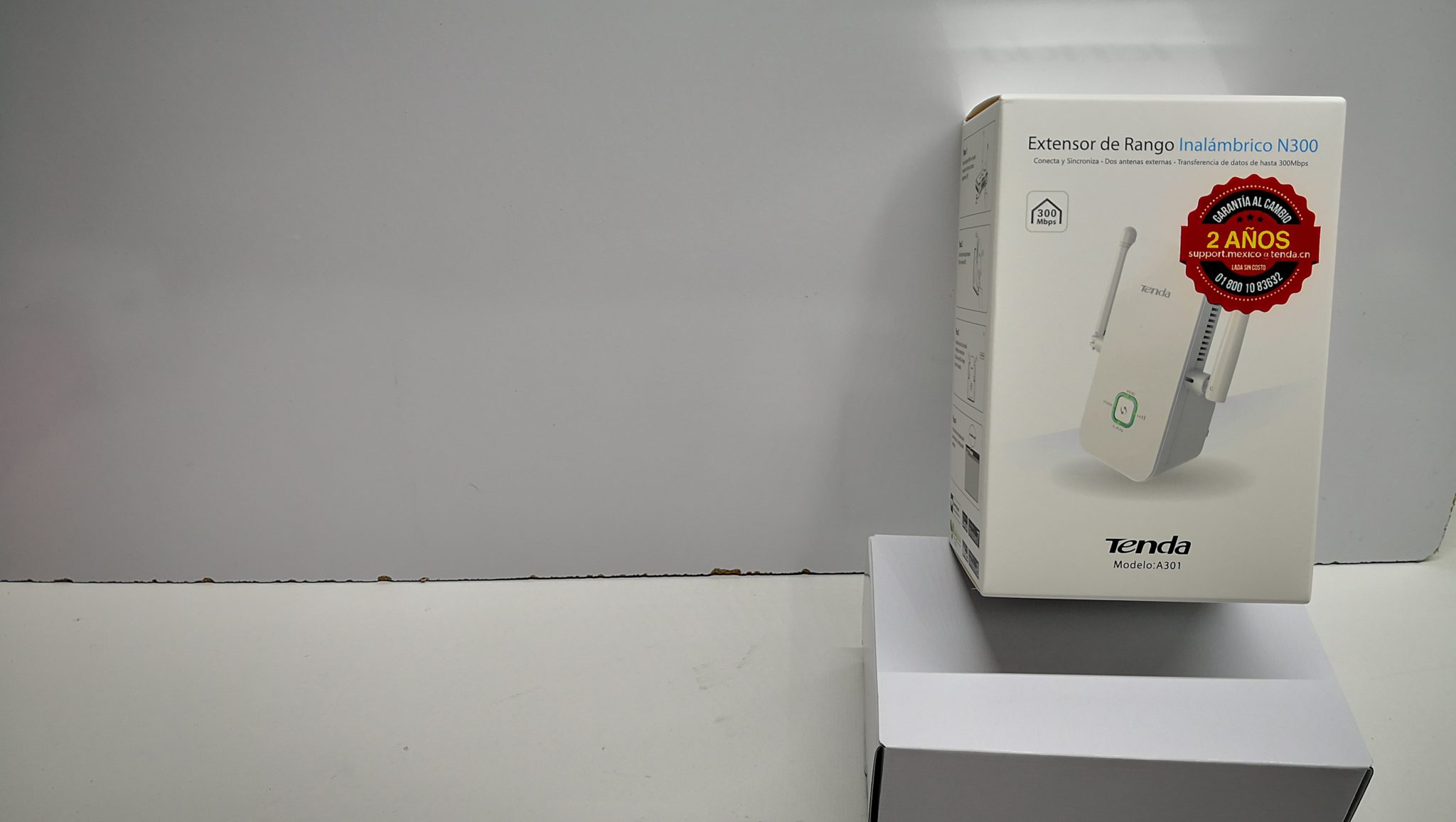 Con el extensor de rango Tenda A301 mejorarás la cobertura de tu WiFi