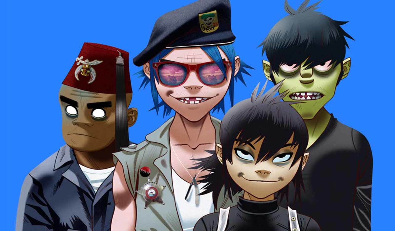 Gorillaz visita la ciudad de Los Santos en GTA V en su nuevo video musical