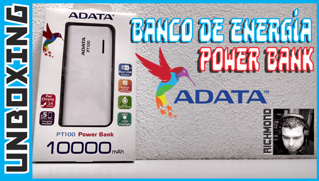 Unboxing: Power bank PT100 ADATA, un recomendado banco de energía