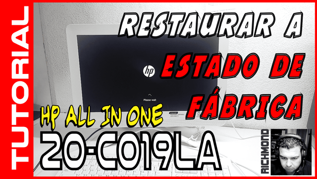 Cómo restaurar a estado de fábrica una PC All In One HP 20-C019LA