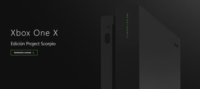 Ya puedes pre-ordenar la nueva Xbox One X de Microsoft