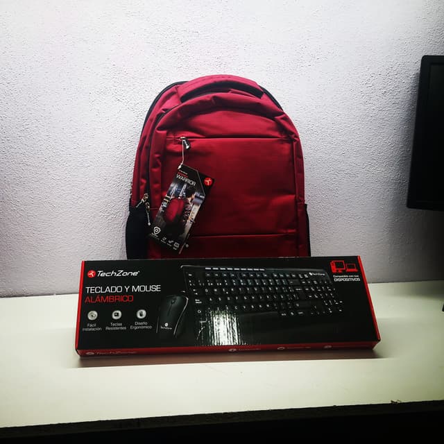 El mejor regreso a clases con la Backpack Warrior de TechZone