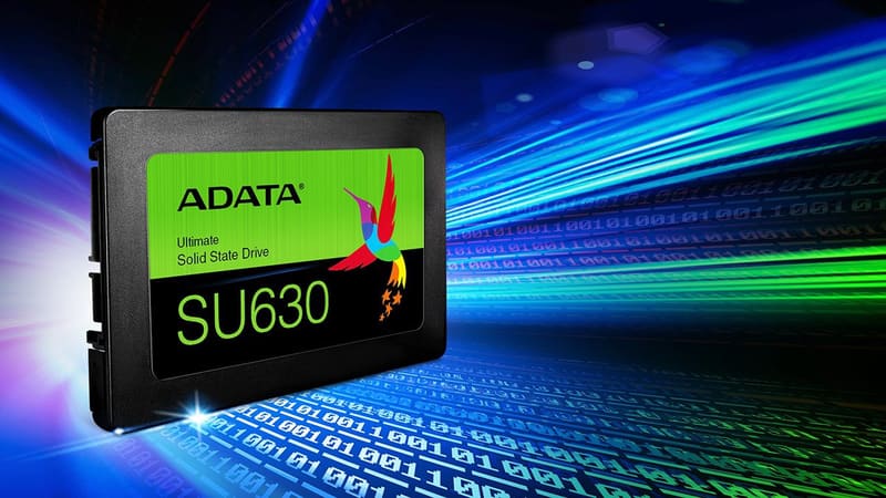 ADATA lanza su SSD Ultimate SU630 3D QLC NAND