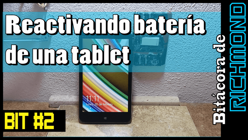 Cómo reactivar batería de una tablet o smartphone