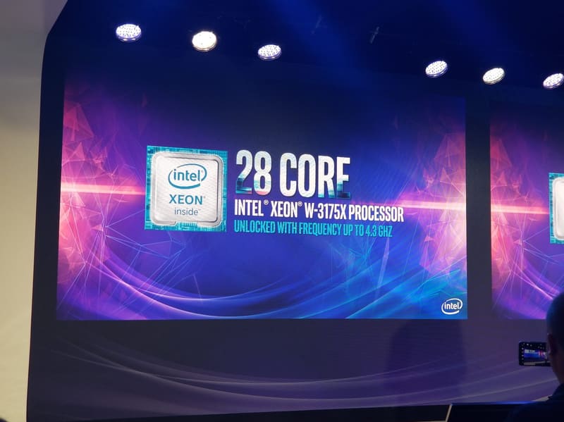 Intel Xeon W-3175X el procesador de 28 núcleos con overclock para servidor