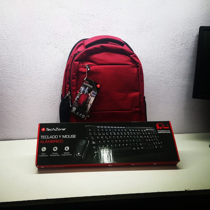 El mejor regreso a clases con la Backpack Warrior de TechZone