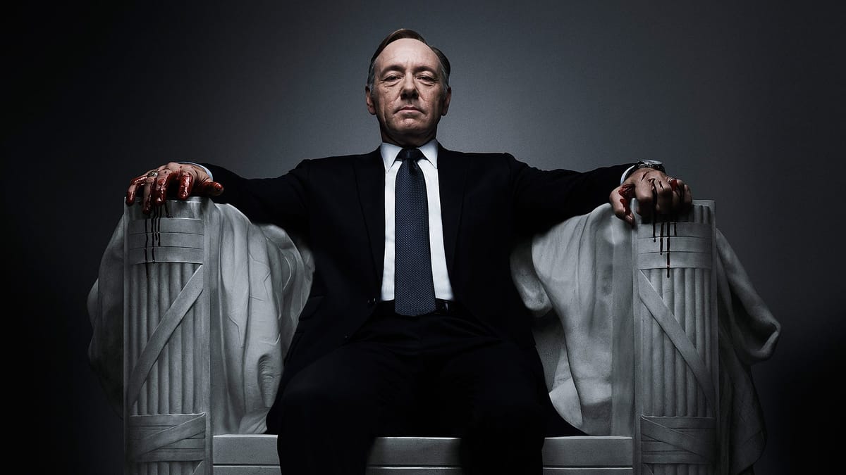 Por qué paró la grabación de la serie House of Cards de Netflix