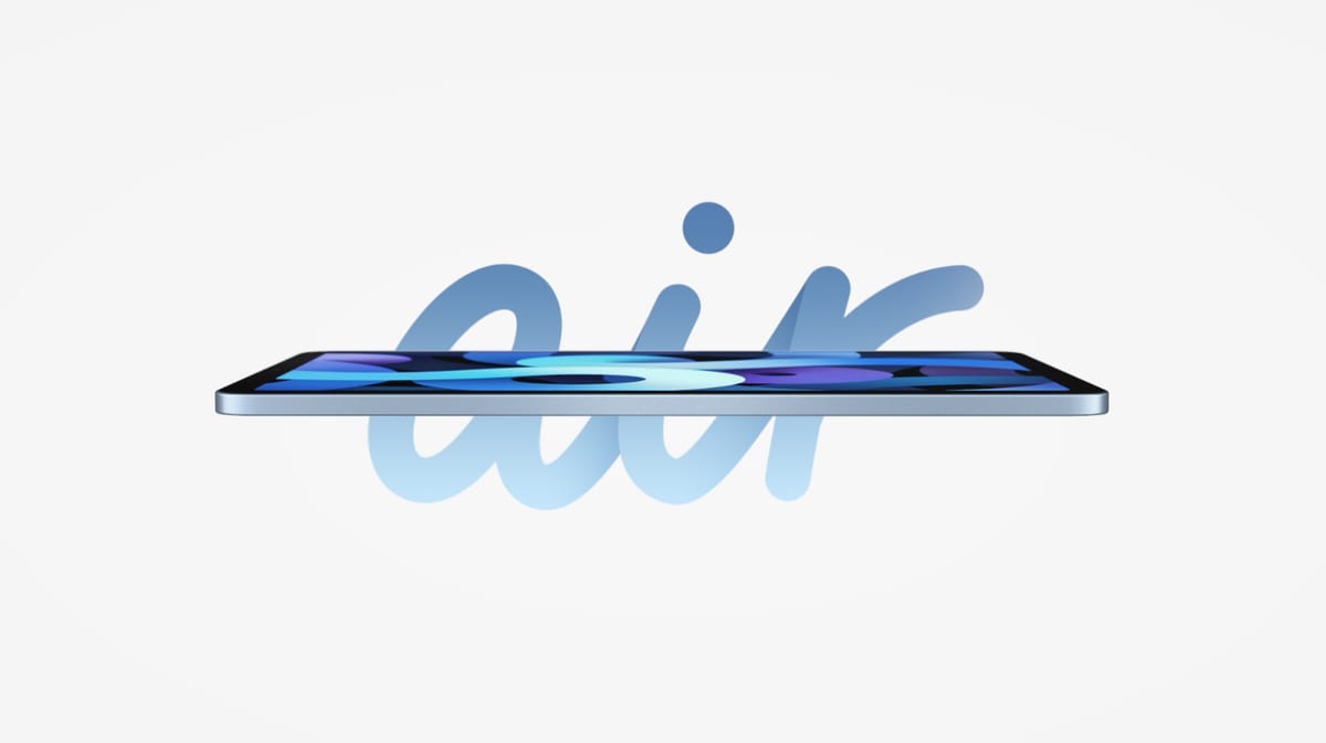 Apple presenta la nueva iPad Air y iPad 2020