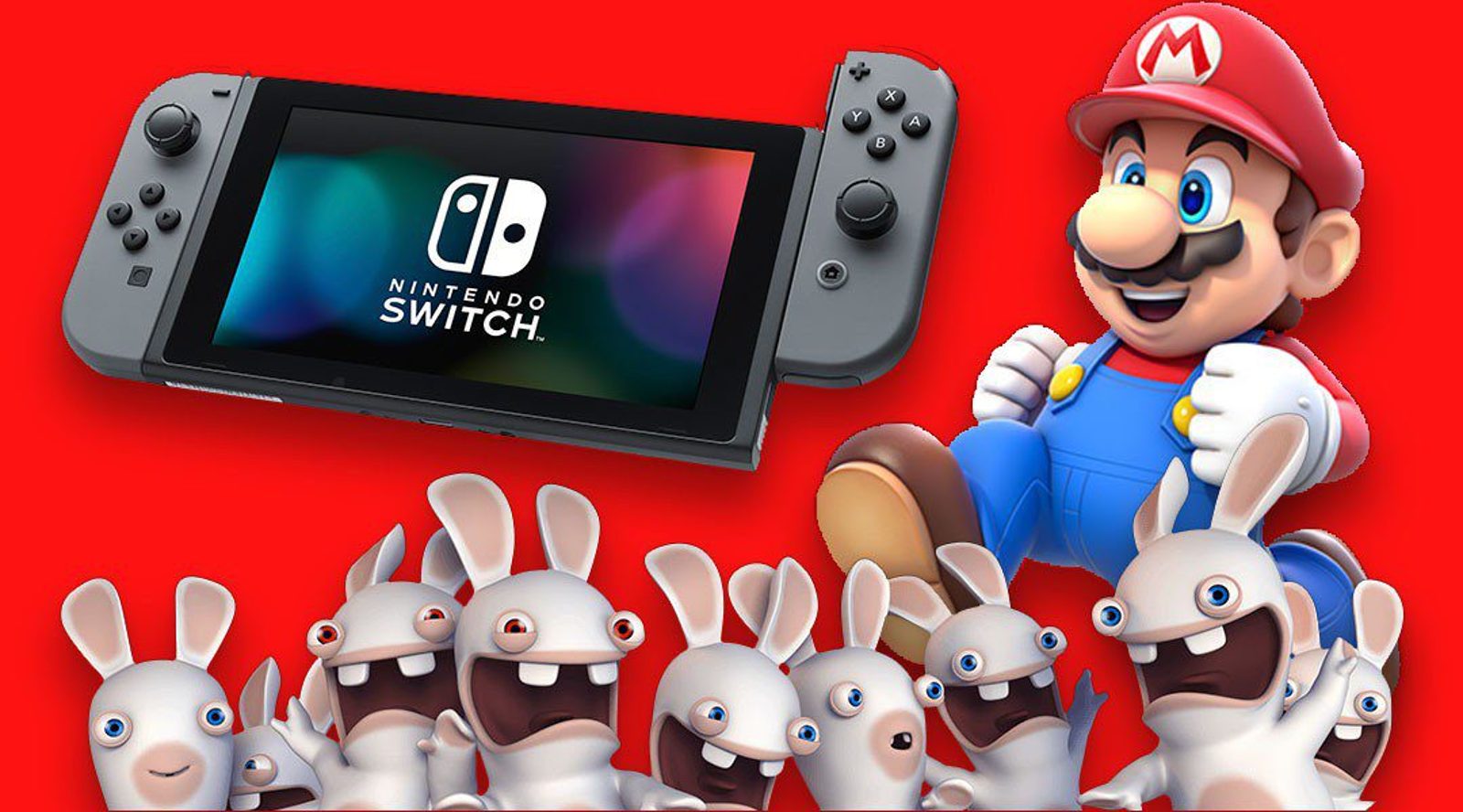 #E32017: Ubisoft y Nintendo presentan Mario + Rabbids Kingdom Battle para Nintendo Switch