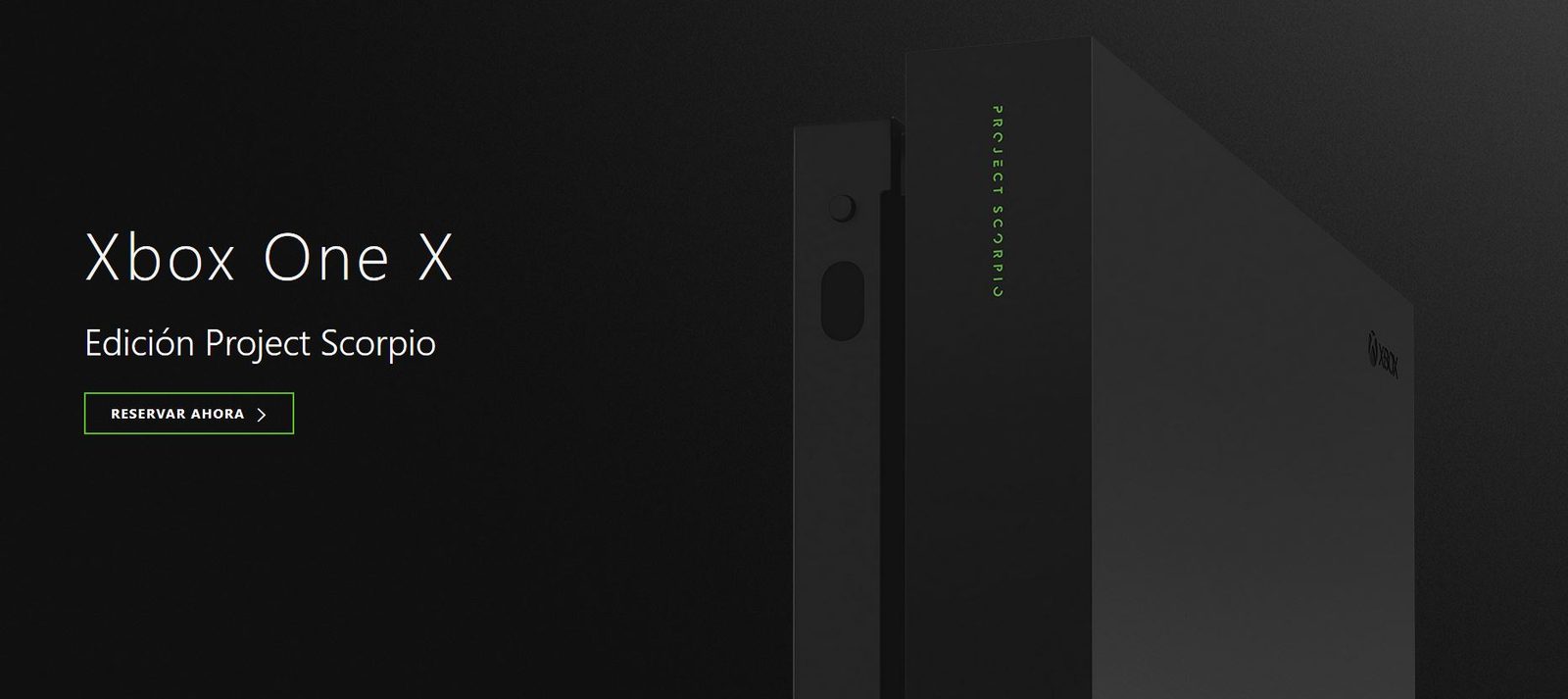 Ya puedes pre-ordenar la nueva Xbox One X de Microsoft