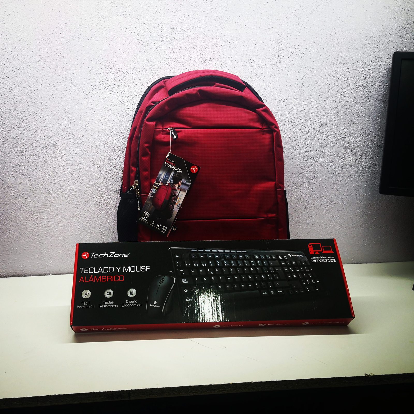 El mejor regreso a clases con la Backpack Warrior de TechZone