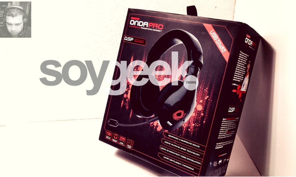 Unboxing: Headset Ozone Onda Pro, diademas de audio para gaming