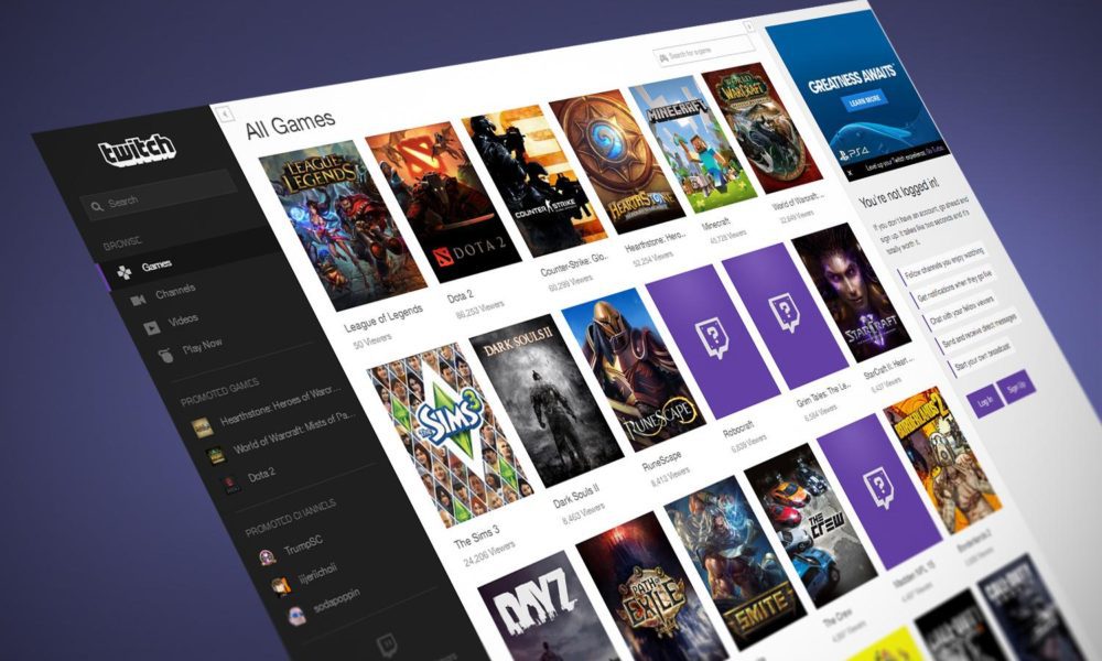 Twitch presenta su aplicación oficial para la PlayStation Vita